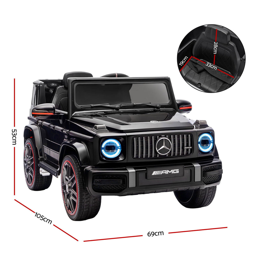 Black kids ride-on Mercedes-AMG G63