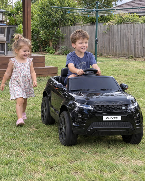Personalised Land Rover Evoque Ride-On – Black