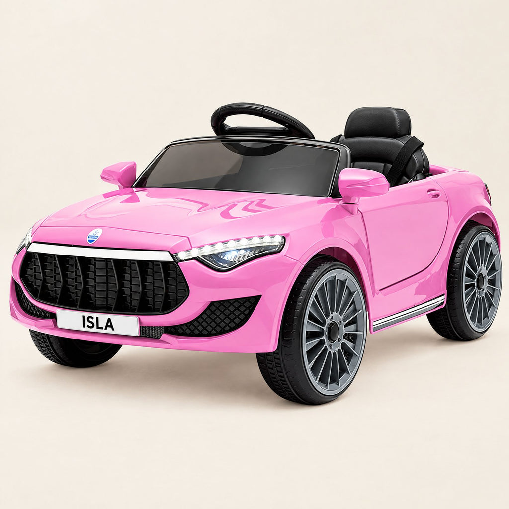 Personalised Pink Sports Coupe Ride-On